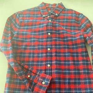 Vineyard Vines flannel button down L (16)